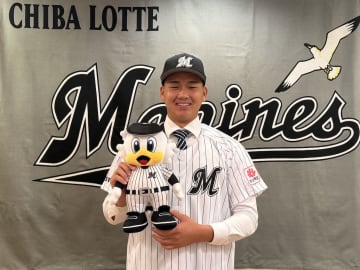 ロッテ育成2位・高橋快秀「2打席抑えて自信になりました」鷹・栗原を抑え自信を掴む