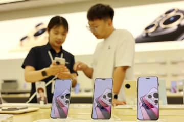 中国の携帯電話出荷台数、9月は2793万1千台