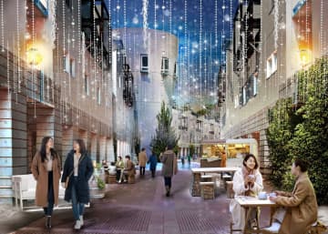 【八ヶ岳の冬の絶景】リゾナーレ八ヶ岳に「雪と光が煌めく幻想的な街」が初登場！スケートリンク、限定パフェで冬を遊び尽くす！