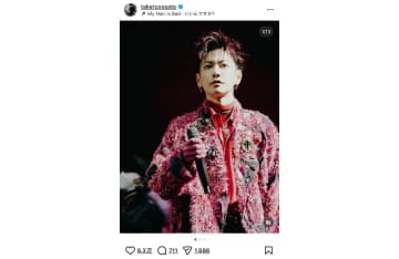 佐藤健、大胆ヘアチェンジに「赤髪が素敵すぎます」 香港ファンミオフショットを披露