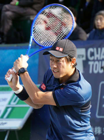 錦織は準々決勝敗退　横浜の男子テニス下部大会
