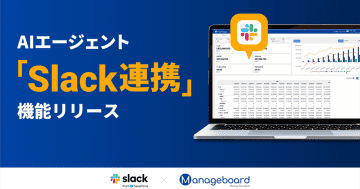経営管理プラットフォーム 「Manageboard」、AIエージェント「Slack連携」をリリース