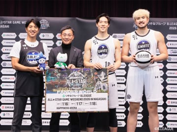 オールスターのチケット販売概要が決定…12月3日に長崎ヴェルカのファンクラブ会員先行、3日間通し券も販売