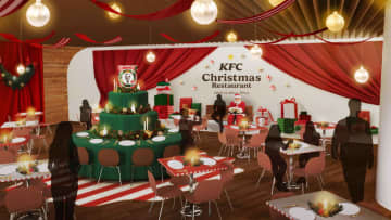 ケンタッキー、初のレストラン「KFC Christmas Restaurant」オープン。ここでしか味わえない特別メニューを提供
