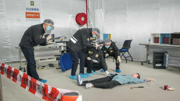 マカオ司法警察局が重大犯罪と危機交渉の総合演習を実施