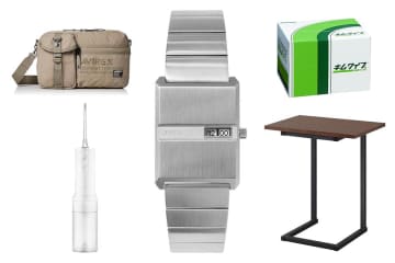 シンプル腕時計、サイドテーブル、キムワイプ 武石修 【ブラックフライデーほしいもの】