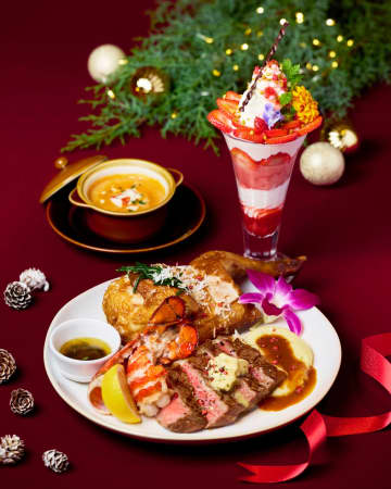【渋谷でALOHAなXmas】Tiki’s Tokyoがクリスマスマーケットに参加！オマール海老＆リブロースの豪華シェアプレートで「メレ・カリキマカ」！