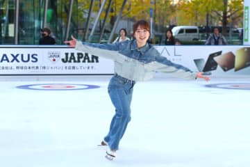 本田望結　米津玄師の楽曲に合わせ大阪の中心で初滑り「ようやく念願が叶いました」