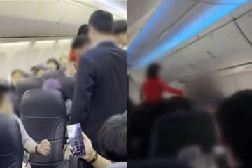 「パラシュートをちょうだい！」…飛行機内で乗務員を暴行した40代女に実刑＝韓国