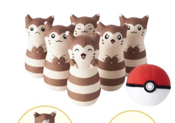 『ポケモン』の卓上ゲーム4商品が登場！ミニボーリングはピンになって並ぶ「オオタチ」たちが可愛い