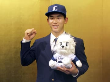 西武・小島「新人王、3割目標」　ドラフト1位、好打の捕手