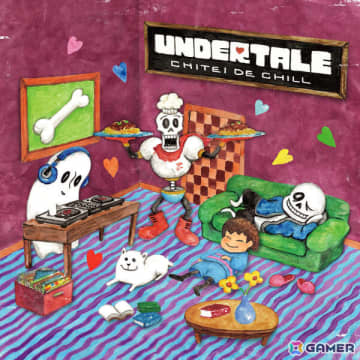 「UNDERTALE」tofubeatsさんら10名によるチルアレンジアルバム「UNDERTALE: CHITEI DE CHILL」が2026年1月28日に発売！