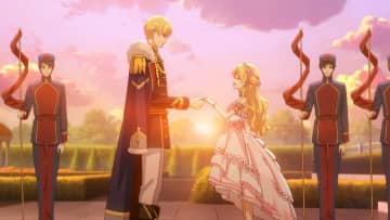 アニメ『ある日、お姫様になってしまった件について』アタナシア（CV.諸星すみれ）の願いでクロード（CV.前野智昭）と伴奏の中踊り始める　第11話あらすじ