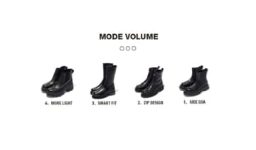 ヒールに頼らずスタイルUP「疲れないハイソールブーツ」