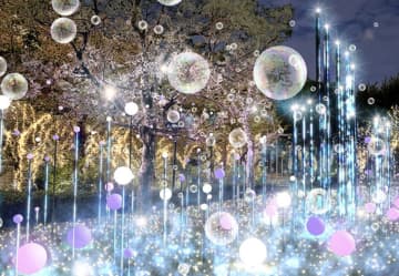 しゃぼん玉と雪が舞うイルミネーション。六本木『MIDTOWN CHRISTMAS 2025』で過ごす幻想的なクリスマス