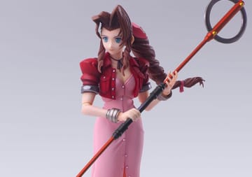 『FF7』エアリスを“原点の懐かしい姿”で再現！可動フィギュア「BRING ARTS ミスリルロッドVer.」予約開始
