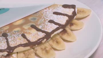 「パリパリ食感」で第3次ブーム到来！富山の新感覚クレープが若者を虜に