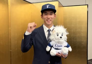 西武、ドラ1・小島と入団交渉「新人王を獲得できるように全力で取り組みたい」