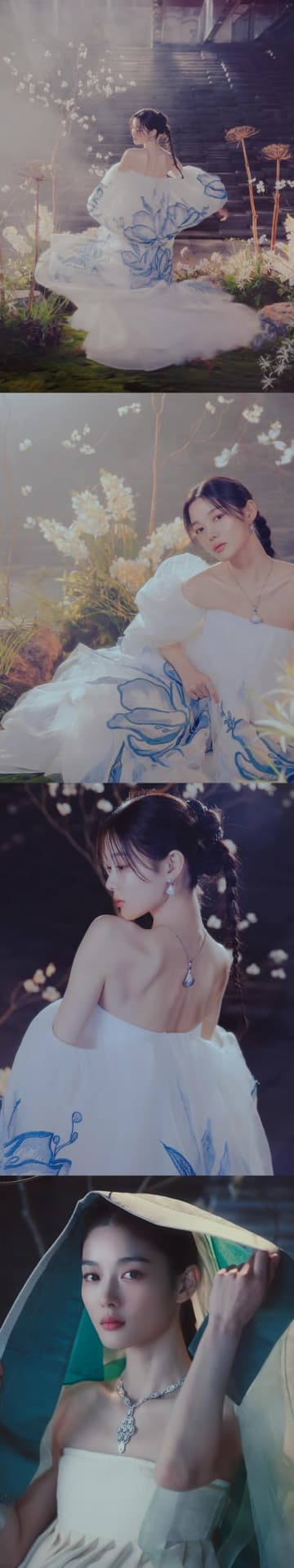 子役時代の面影ゼロ？女優キム・ユジョン、背中あらわな肩出しドレスで妖艶な魅力「AIより綺麗」【PHOTO】