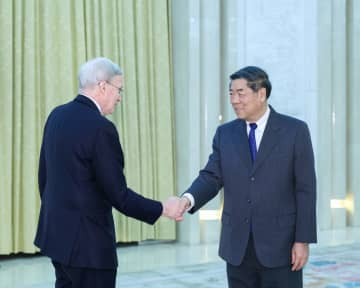 何立峰氏、ハドリー米元大統領補佐官一行と会見