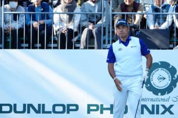 ＜速報＞松山英樹が3日目パー発進　首位との4打差追走