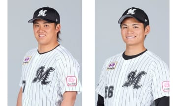 ロッテ・鈴木と中森が12月20日に中山競馬場でトークショー