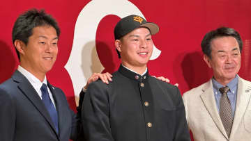 【巨人】ドラフト2位の田和廉と仮契約　背番号は江川卓もつけた「30」