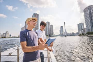 浮世絵と現代東京を見比べる！天王洲発「江戸クルーズ」が運航開始！貸し切り豪華船で楽しむ非日常の2時間水辺体験