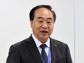 松下山武市長、勇退へ　3選不出馬、持病悪化