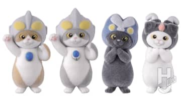 ”にゃんこ”がウルトラマンになった「ウルトラマンだにゃん」や歯になった「サンリオキャラクターズ」、ドラマ『おいしい給食』のミニチュアなどが登場【カプセルトイ最新情報】