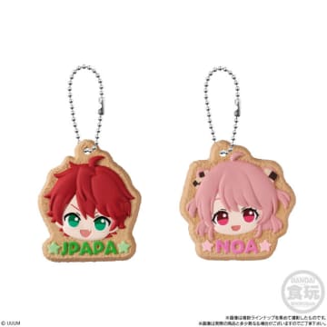 まるで本物のアイシングクッキー！「カラフルピーチ」じゃぱぱ、のあたちをデザインしたチャームコット全14種ラインナップ