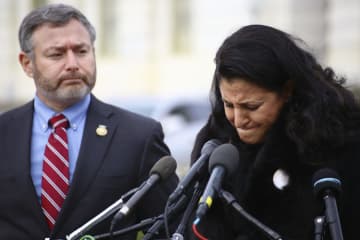 サウジ人記者殺害の真相解明を　米亡命の妻、トランプ氏に訴え