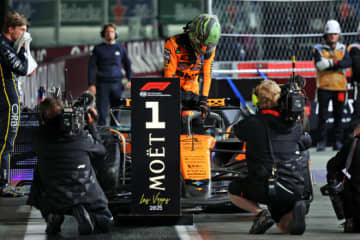 【F1ラスベガスGP予選の要点】自信に満ちたノリスの攻めの姿勢。失速が続くピアストリ