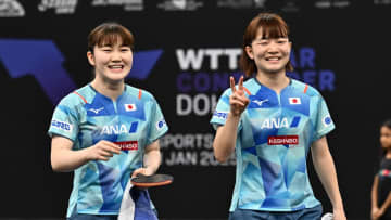 【卓球】大藤＆横井が女子ダブルス制覇　女子シングルスは大藤と木原が準決勝で激突〈WTTスターコンテンダー マスカット〉