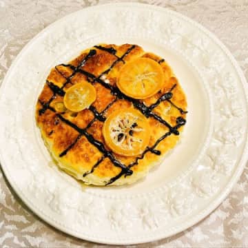 「レモン香るふんわりさつまいも&バナナケーキ」次の日食べてもしっとりふわふわ〜