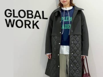 『理想の一着』見つけたかも♡【グローバルワーク】軽くて暖かい「2WAYコート」