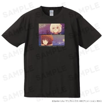 「リコリコ」千束＆たきなの場面写Tシャツや、“抱っこクルクル”シーンが新グッズに♪  ミニキャラで喫茶リコリコ制服も披露