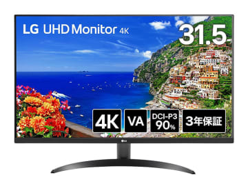 4K/VAパネル採用の31.5インチモニターが37,900円など、LG製モニターがAmazonでお得！