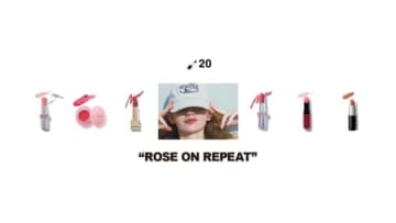 派手な色をラフに塗る「コンサバに見えない」リップの仕上げ方