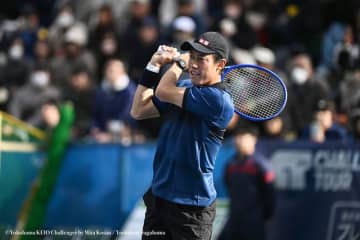 錦織圭 約3か月ぶりの復帰大会はベスト8。「先に3試合できてよかった」と視線は全豪予選へ[横浜慶應チャレンジャー]