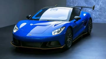 ポルシェの地位を脅かすか？ BYDの高級ブランド「デンザ」、900馬力級スーパーカー『Z』を英国市場へ投入決定