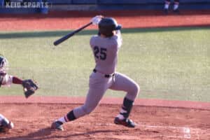 【野球】中盤の再逆転で白星発進　北川が値千金の勝ち越し三塁打　オータムフレッシュ常葉大浜松キャンパス戦