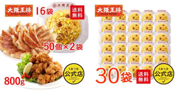 大阪王将「楽天ブラックフライデー」で炒飯/餃子/肉焼売などボリューム満点中華セットが最大65％オフ