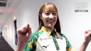 「やたー！ラッキー♪」元アイドル雀士・中田花奈、喜びの笑顔が大解放された瞬間／麻雀・Mリーグ