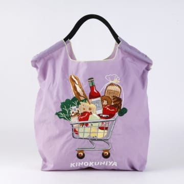 「紀ノ国屋」×「BALL＆CHAIN」コラボバッグが登場！　個性的でおしゃれな刺しゅうデザイン2種