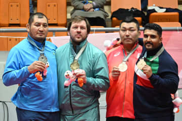 ＜レスリング＞曽我部健（日亜化学工業）が銅メダル…2025年デフリンピック第2日（男子グレコローマン）