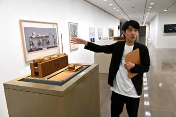 磯崎新さん建築、全貌迫る　没後初の大規模回顧展　代表作の模型、スケッチ紹介　茨城・水戸芸術館