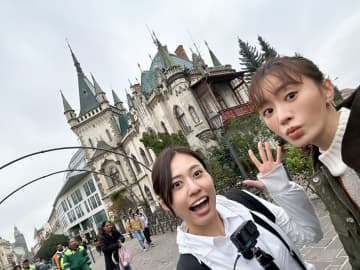 松本まりか　必殺技 “あざとかわいい”おねだり作戦でハンガリー格安コスパ旅満喫