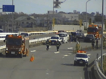 【国道1号】島田金谷バイパス 島田市内で事故 一部通行止め（23日10:25現在）