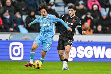 5試合で3ゴール3アシスト…英日本人が「完璧クロス」　ランパード監督も寄せる信頼